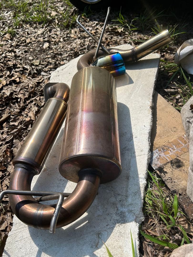 ODULA NDロードスター R-specマフラー　（DIY加工中古品）