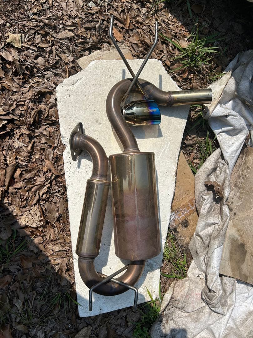 ODULA NDロードスター R-specマフラー　（DIY加工中古品）