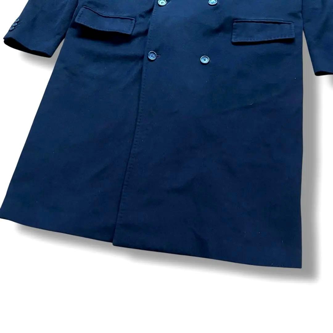 極上品カシミヤ 100% ロング ダブルチェスターコート 大きいサイズ 2XL