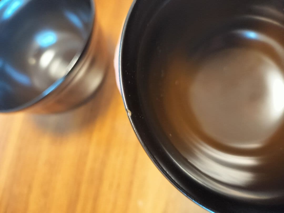 骨董・美品　アンティーク　京都蒔絵師　長野横笛　小吸物椀