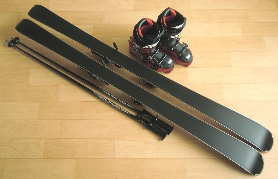 ■■送料無料■サロモン■メンズスキーセット■板168■メンテ付■