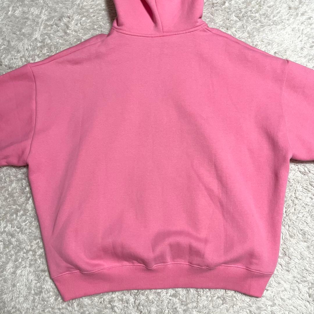 YEGG Wing Hoodie ジップパーカー ピンク Lサイズ 耳つき