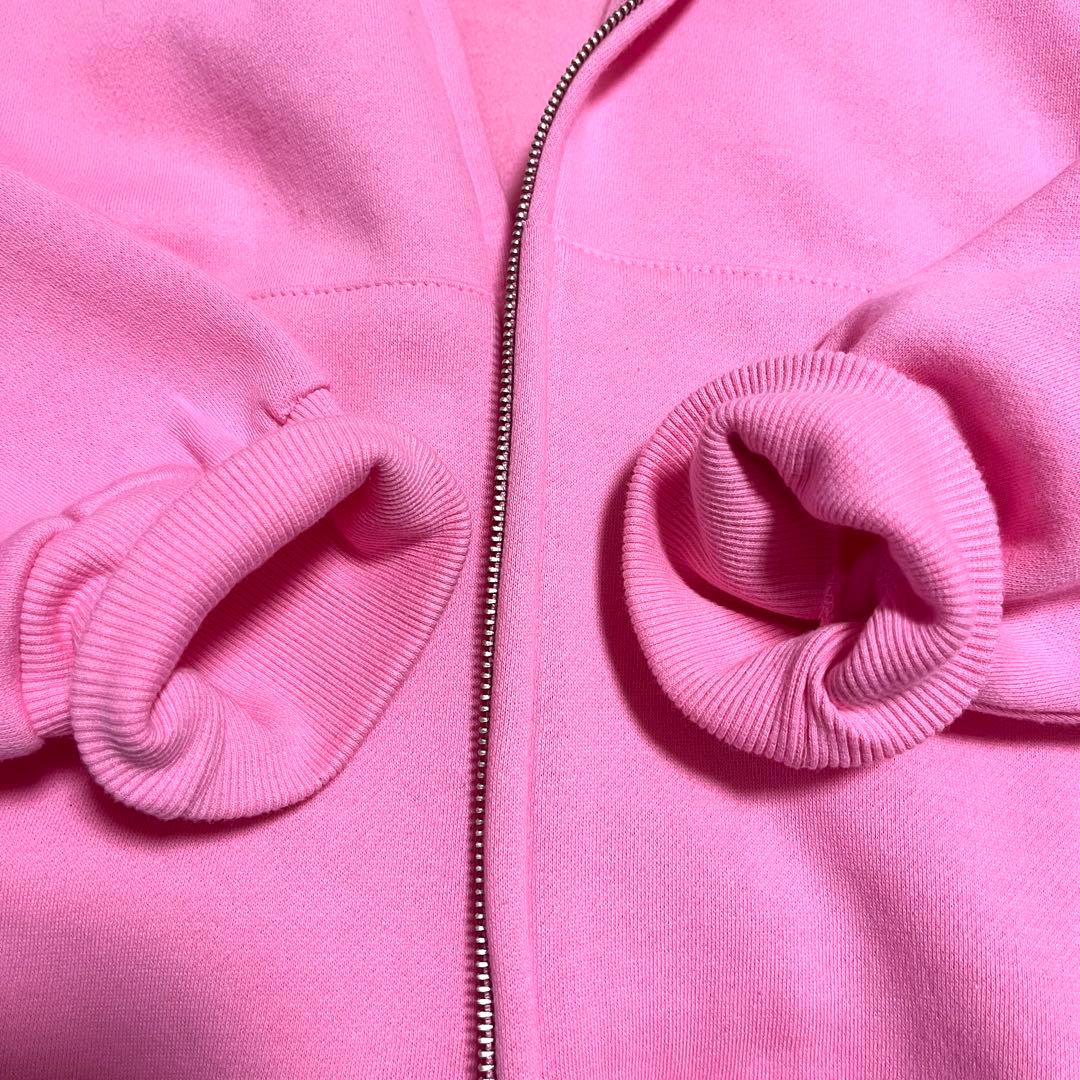 YEGG Wing Hoodie ジップパーカー ピンク Lサイズ 耳つき