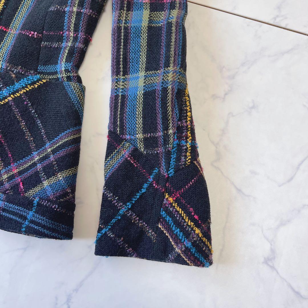 Yukka【未使用級】クリスチャンラクロワ ラメ テーラードジャケット