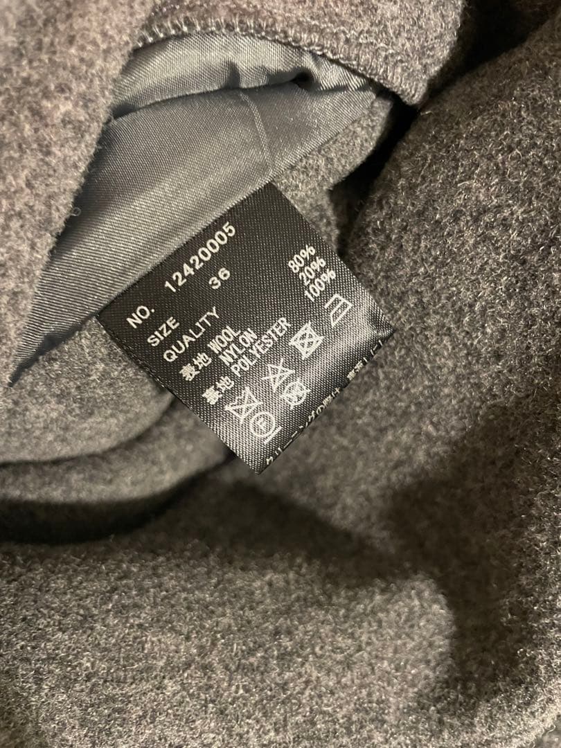 ジャケット・アウター todayful wool over coat 36