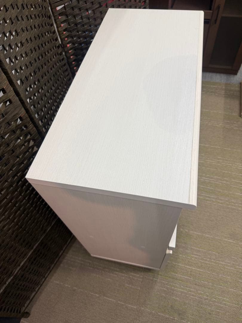 【洗浄消毒作業済】CAINZ レンジ台　食器棚　アペルト　APR-8575SL