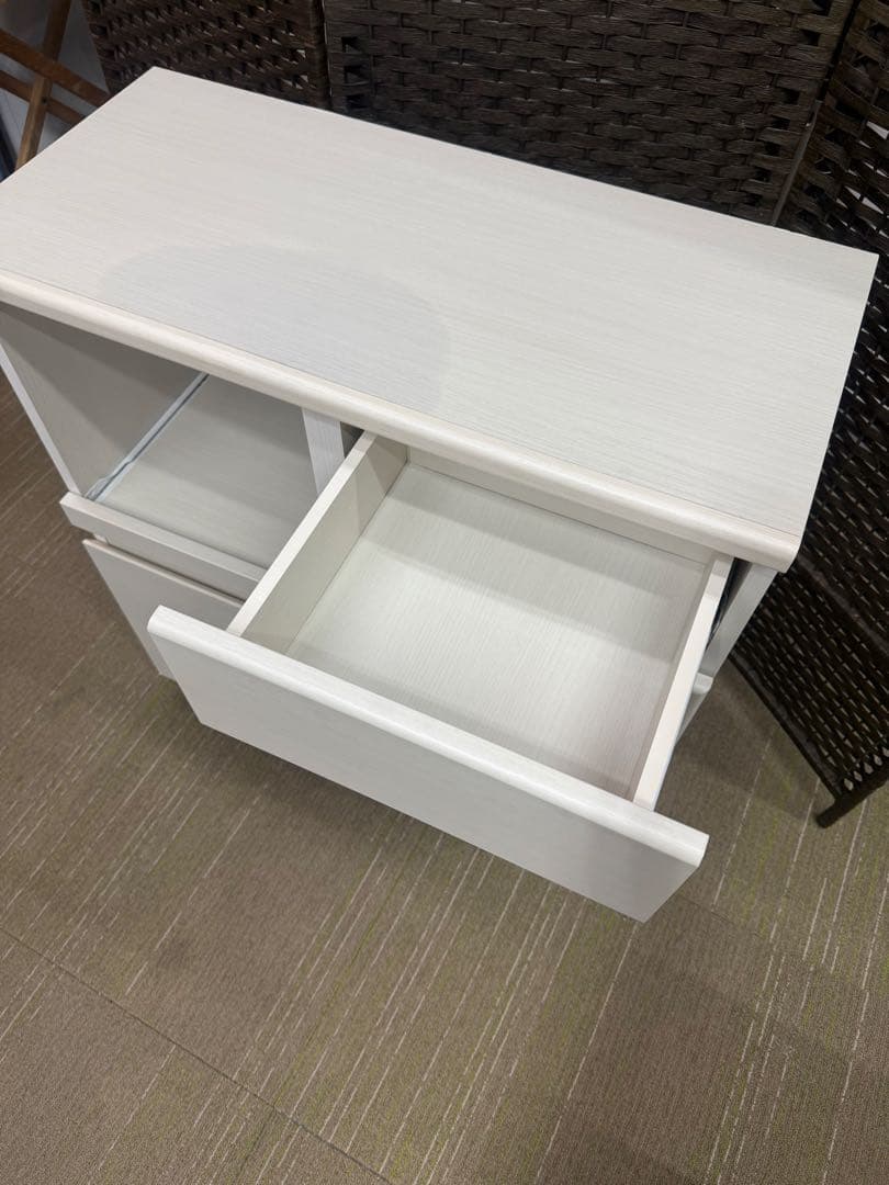 【洗浄消毒作業済】CAINZ レンジ台　食器棚　アペルト　APR-8575SL