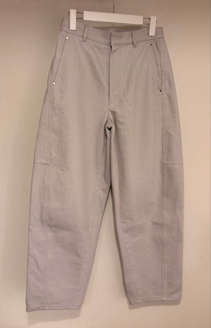 ebure エブール　グレー　デニムパンツ　38