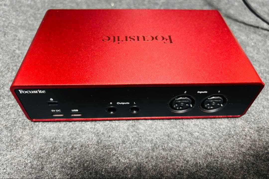 【限定値下】FOCUSRITE フォーカスライトオー ディオインターフェイス