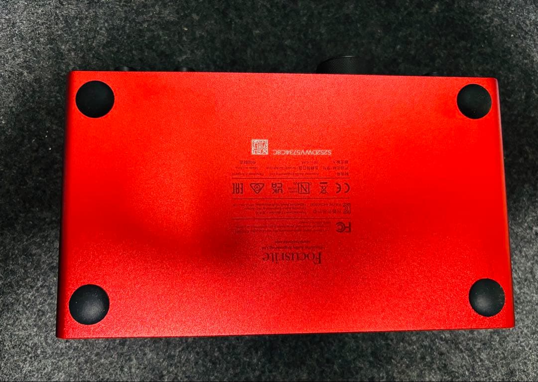 【限定値下】FOCUSRITE フォーカスライトオー ディオインターフェイス