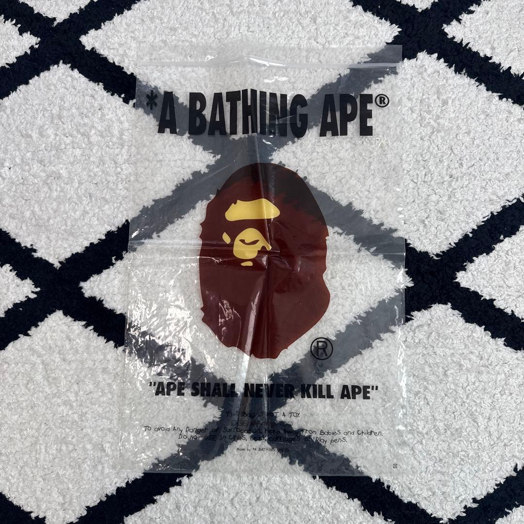 A BATHING APE ブラック　長袖ロンT