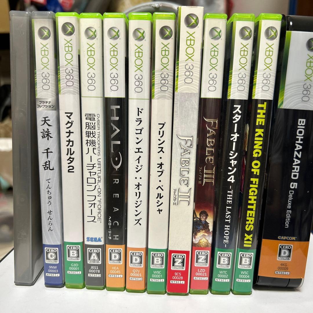 xbox360用ソフト　まとめ売り　12点