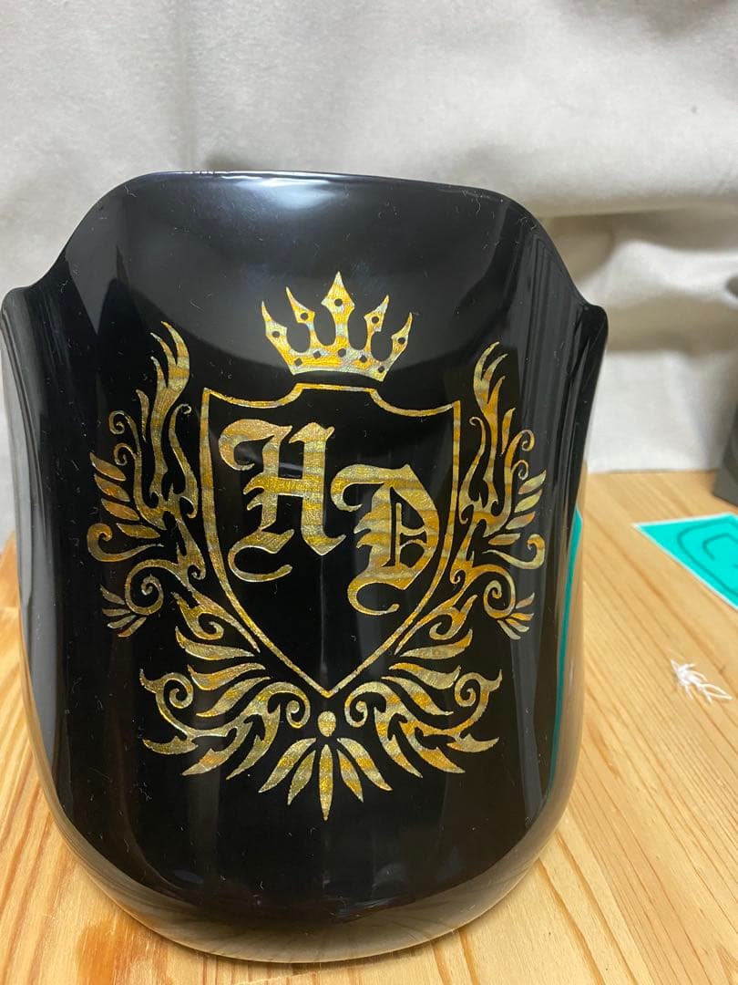 ハーレー スポーツスター チンスポイラー アンダーカウル ゴールドリーフ　XL