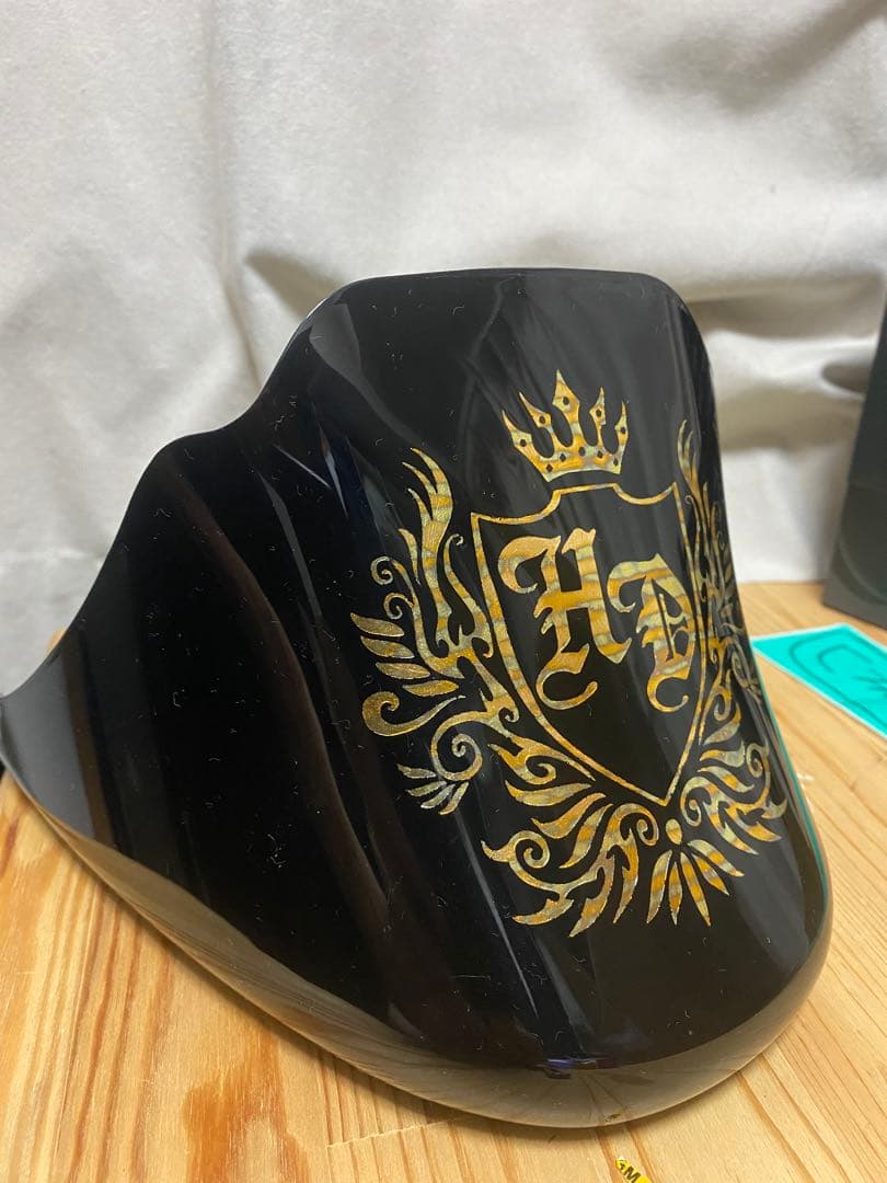 ハーレー スポーツスター チンスポイラー アンダーカウル ゴールドリーフ　XL