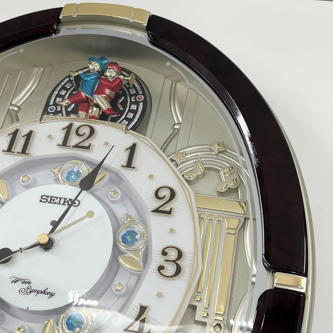 SEIKO セイコー 掛け時計 電波クロック からくり時計 RE581B