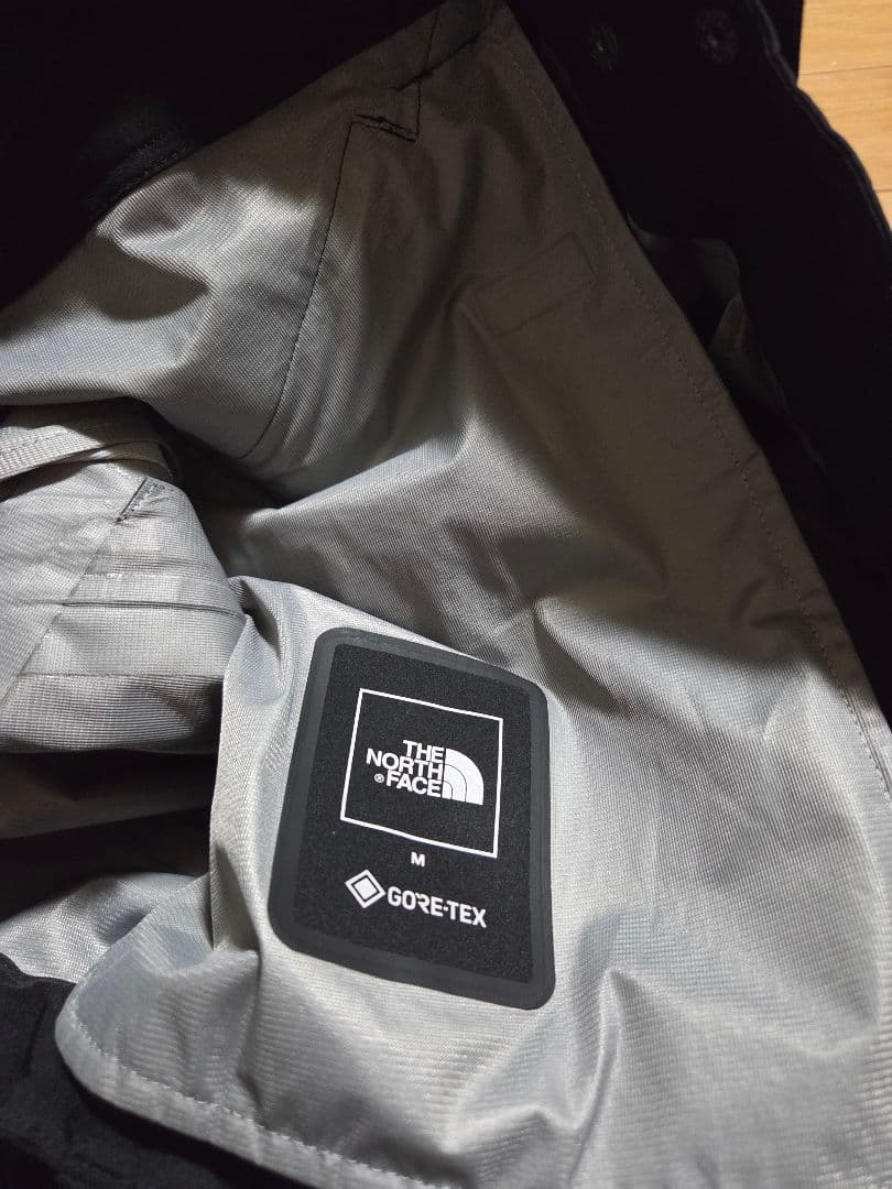 ノースフェイス パウダーガイド パンツ Lサイズ 黒 ゴアテックス