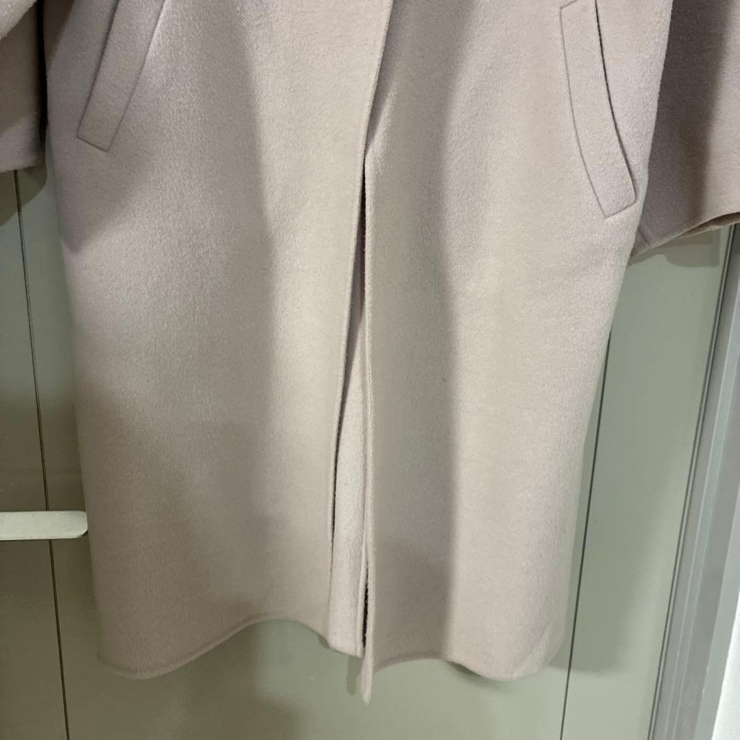 定価53900円☆リバーラペルコート　ピンク　36