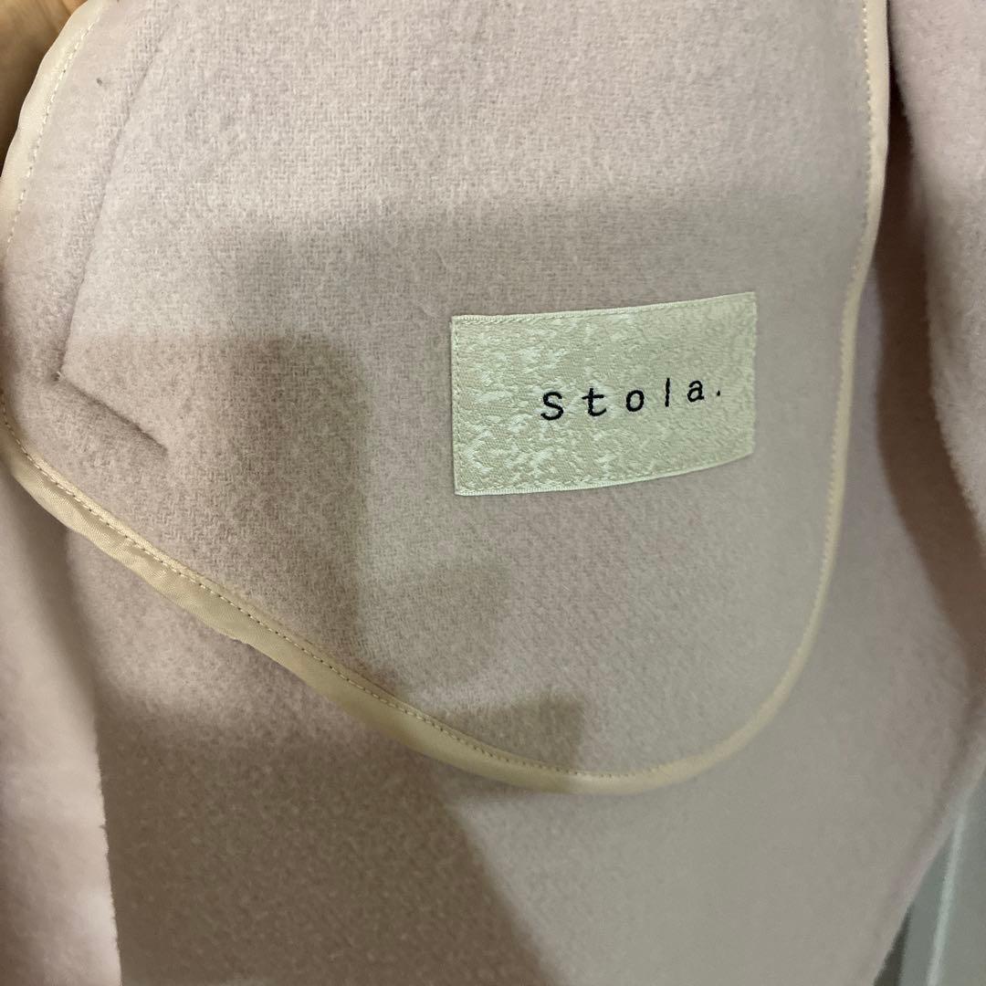 定価53900円☆リバーラペルコート　ピンク　36