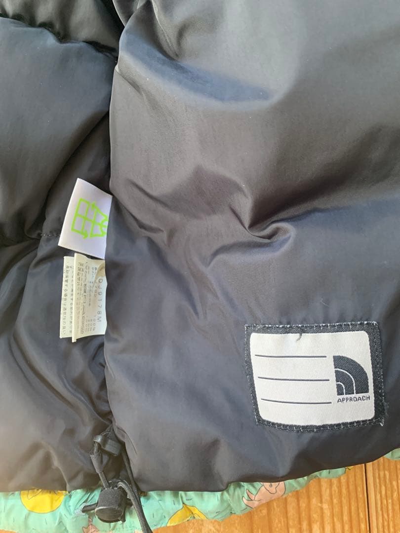 【お値下げ】THE NORTH FACE ミナペルホネン　ダウンジャケットねこ柄