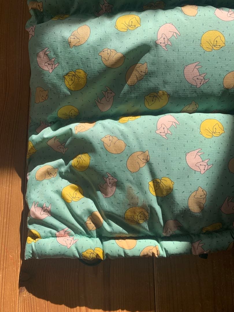 【お値下げ】THE NORTH FACE ミナペルホネン　ダウンジャケットねこ柄