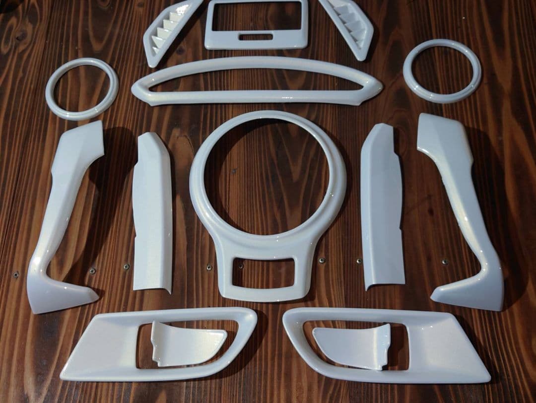 トヨタ86BRZ zn6zc6ホワイトゴールドパール室内カバーフルセット