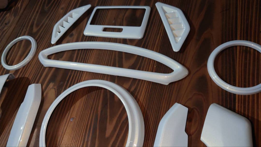 トヨタ86BRZ zn6zc6ホワイトゴールドパール室内カバーフルセット