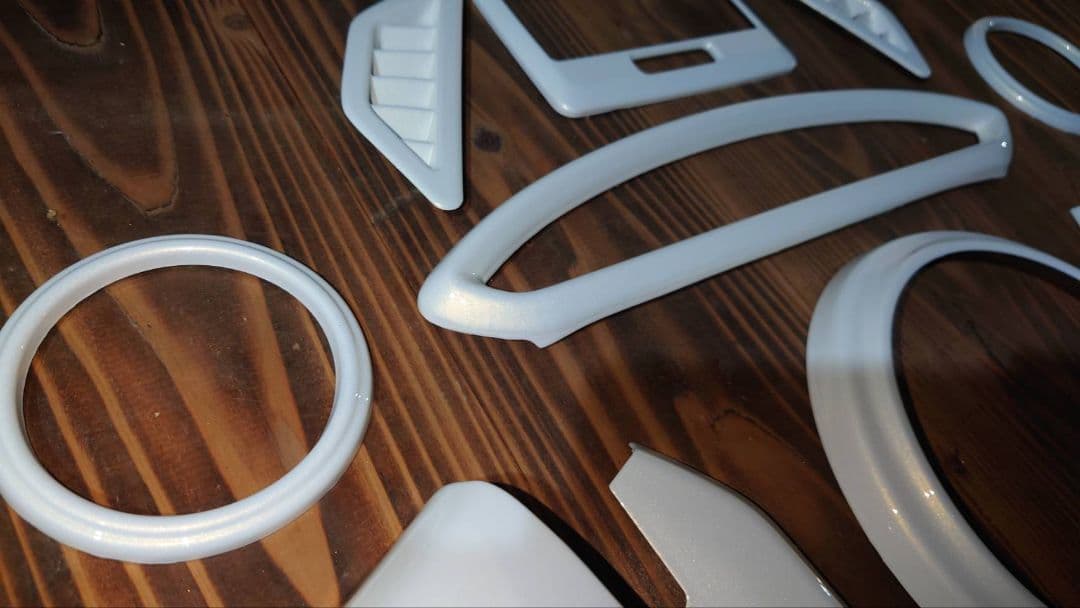 トヨタ86BRZ zn6zc6ホワイトゴールドパール室内カバーフルセット