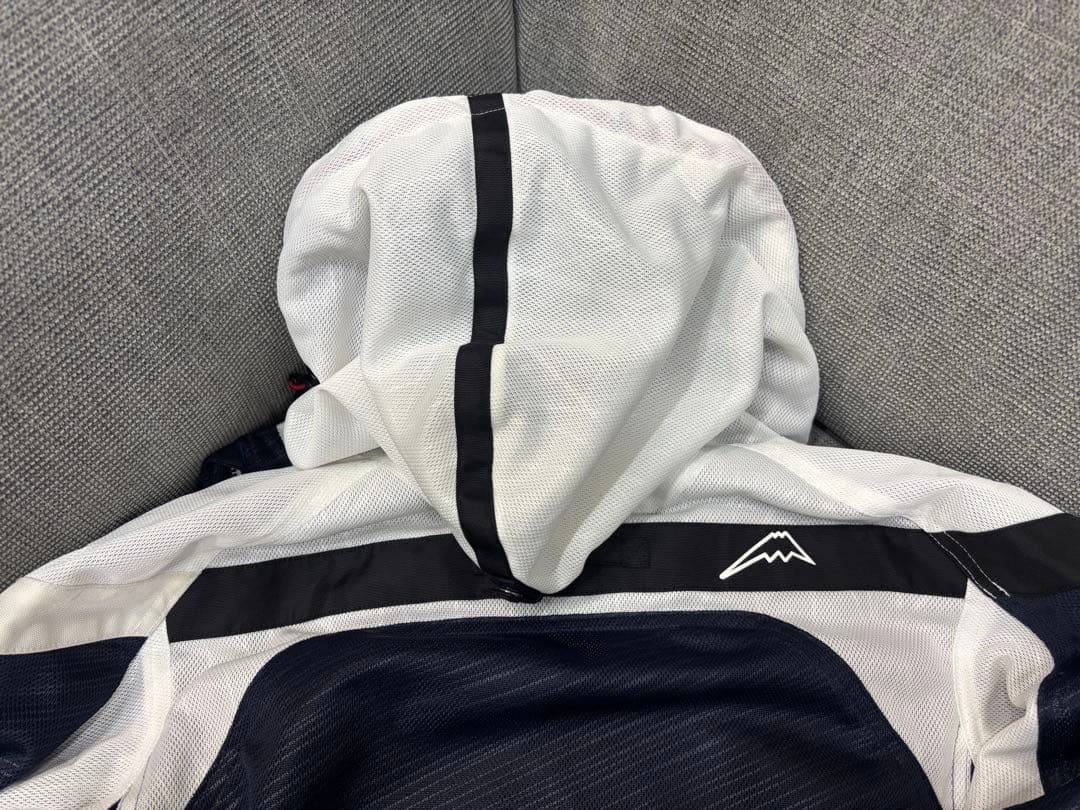 クシタニ (ヤマハ)フルメッシュパーカージャケット メンズ ネイビーLサイズ