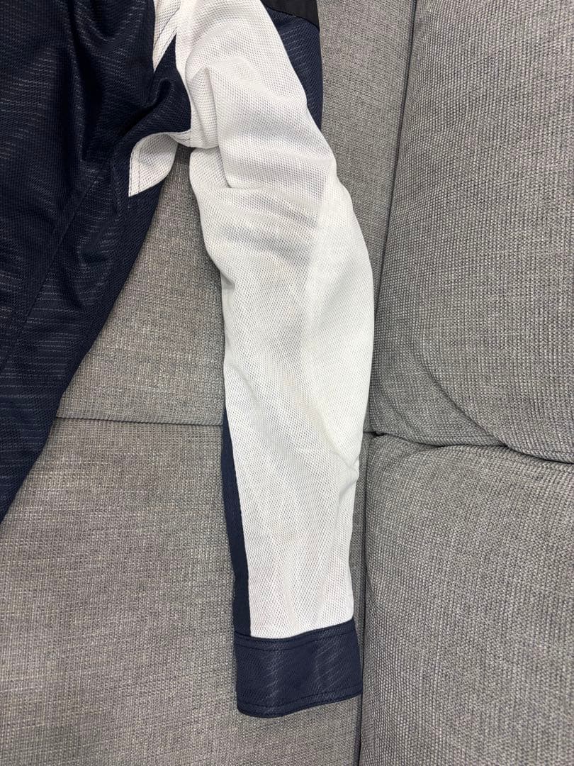 クシタニ (ヤマハ)フルメッシュパーカージャケット メンズ ネイビーLサイズ