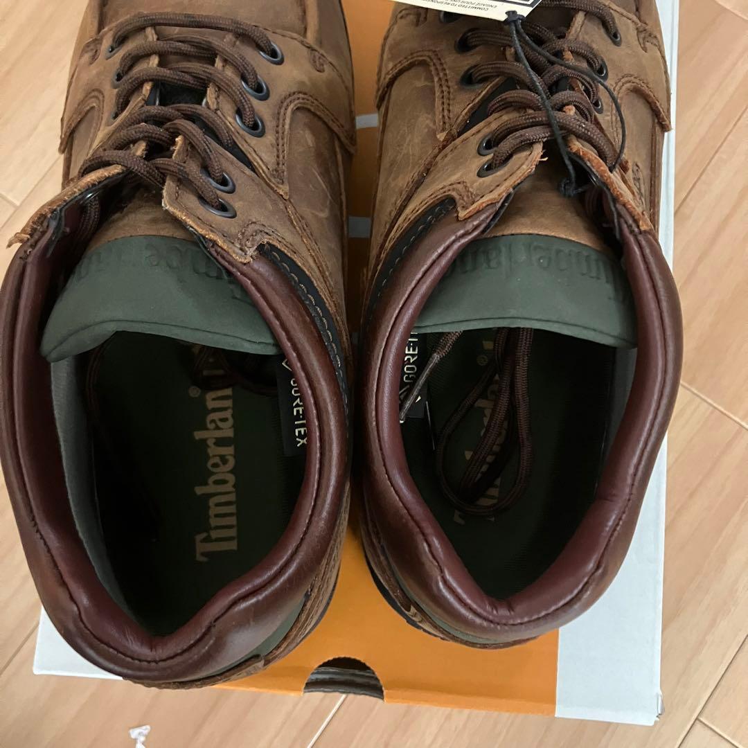 し*ゅ様 新品　Timberland Moc Toe Mid GTX ブラウン