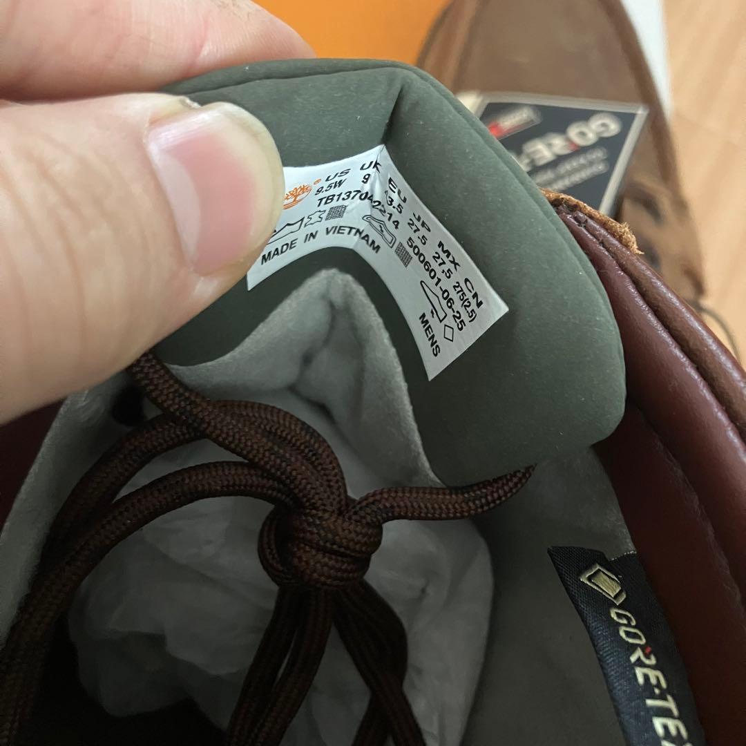 し*ゅ様 新品　Timberland Moc Toe Mid GTX ブラウン