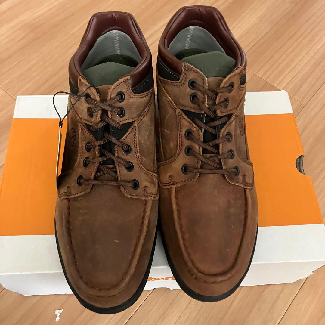 し*ゅ様 新品　Timberland Moc Toe Mid GTX ブラウン