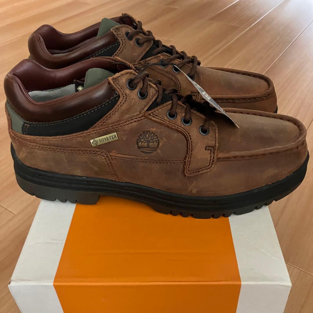 し*ゅ様 新品　Timberland Moc Toe Mid GTX ブラウン