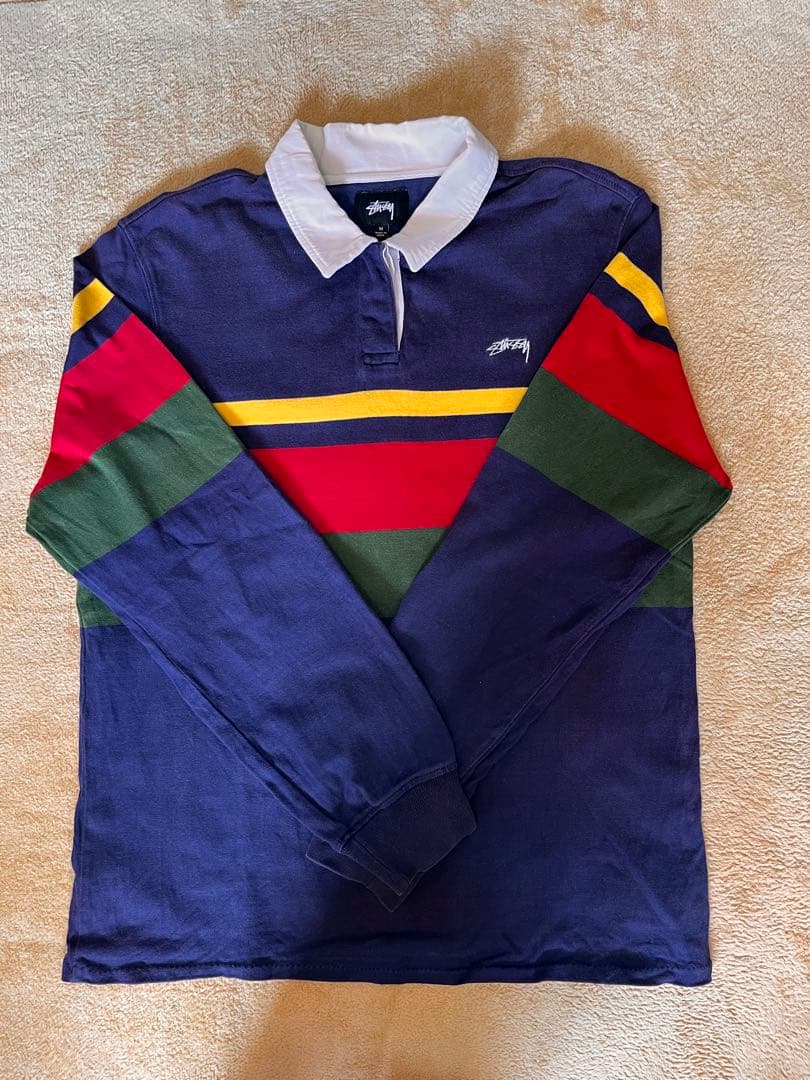 Stussy ストライプラガーシャツ M