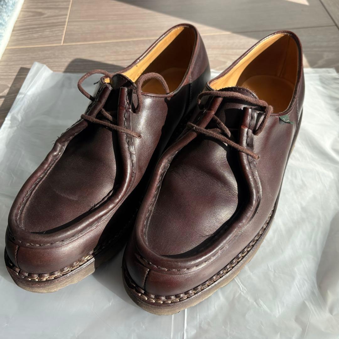 パラブーツ ミカエル カフェ FR41.0 UK7.0 約25.5cm