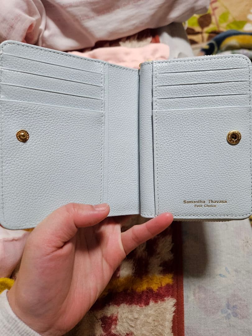 Samantha Thavasa 花柄二つ折り財布