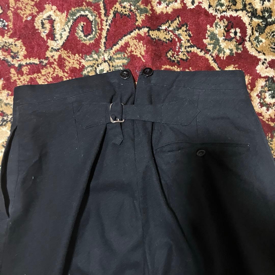 【ヴィンテージ】 ユーロ メルトンウールドレススラックス