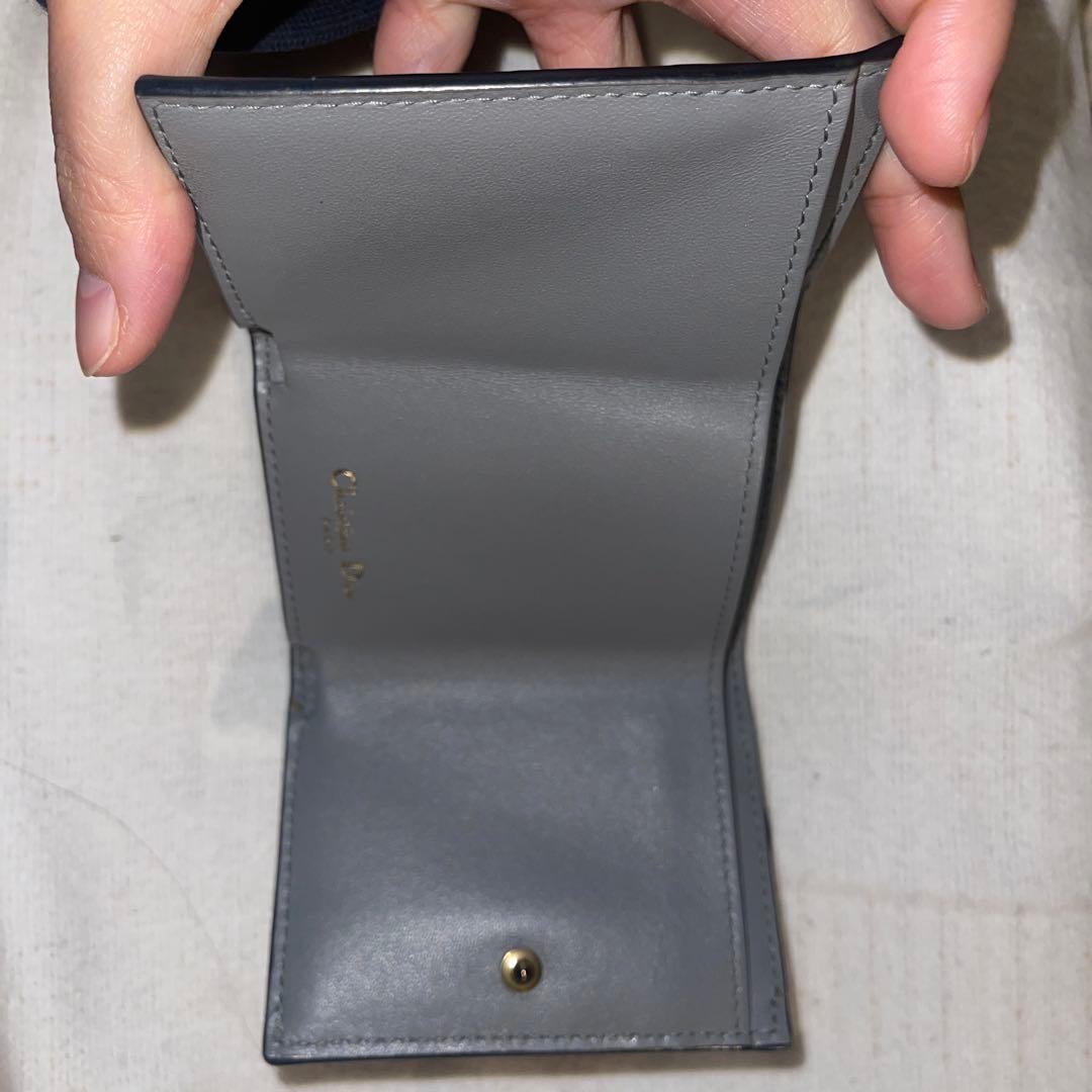 Dior 財布　三つ折り財布　サドルコンパクトウォレット