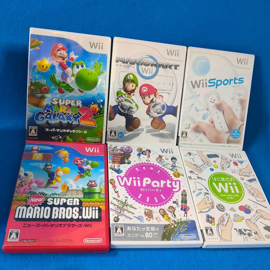 豪華 4人で遊ぶ♪ マリオカート 本体一式 Wiiparty Wiiスポーツ