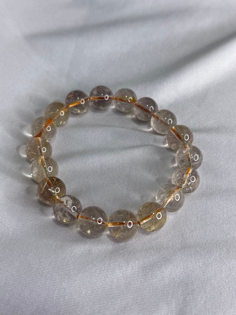 天然石（ルチル）ブレスレット11個セット