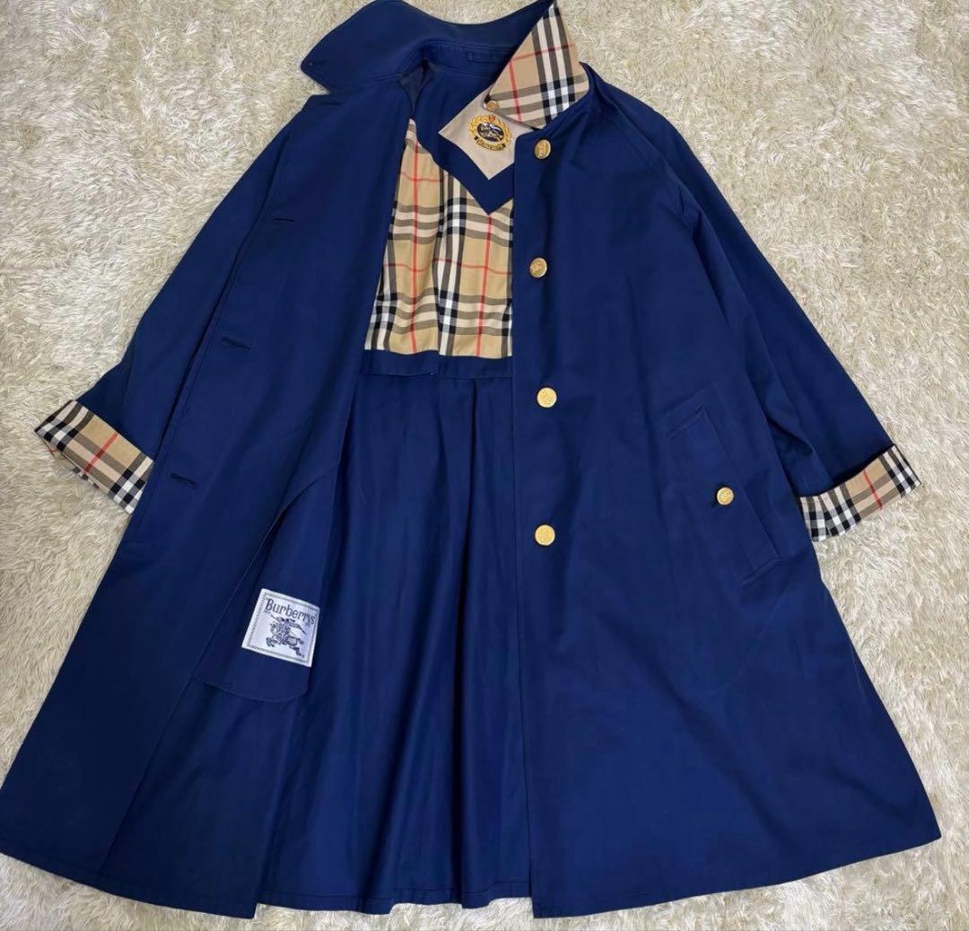 レア⭐︎ネイビー トレンチコート Burberry