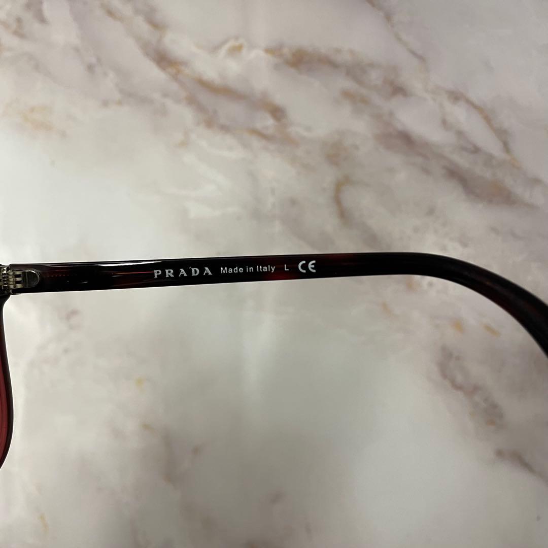 レイちゃんさん専用 PRADA プラダ スクエア Y2K べっ甲 ケース付き