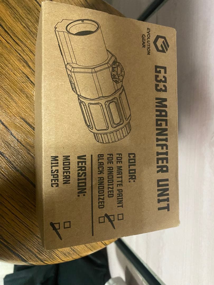 エボギア EOTech G33 MIL SPEC/FDE