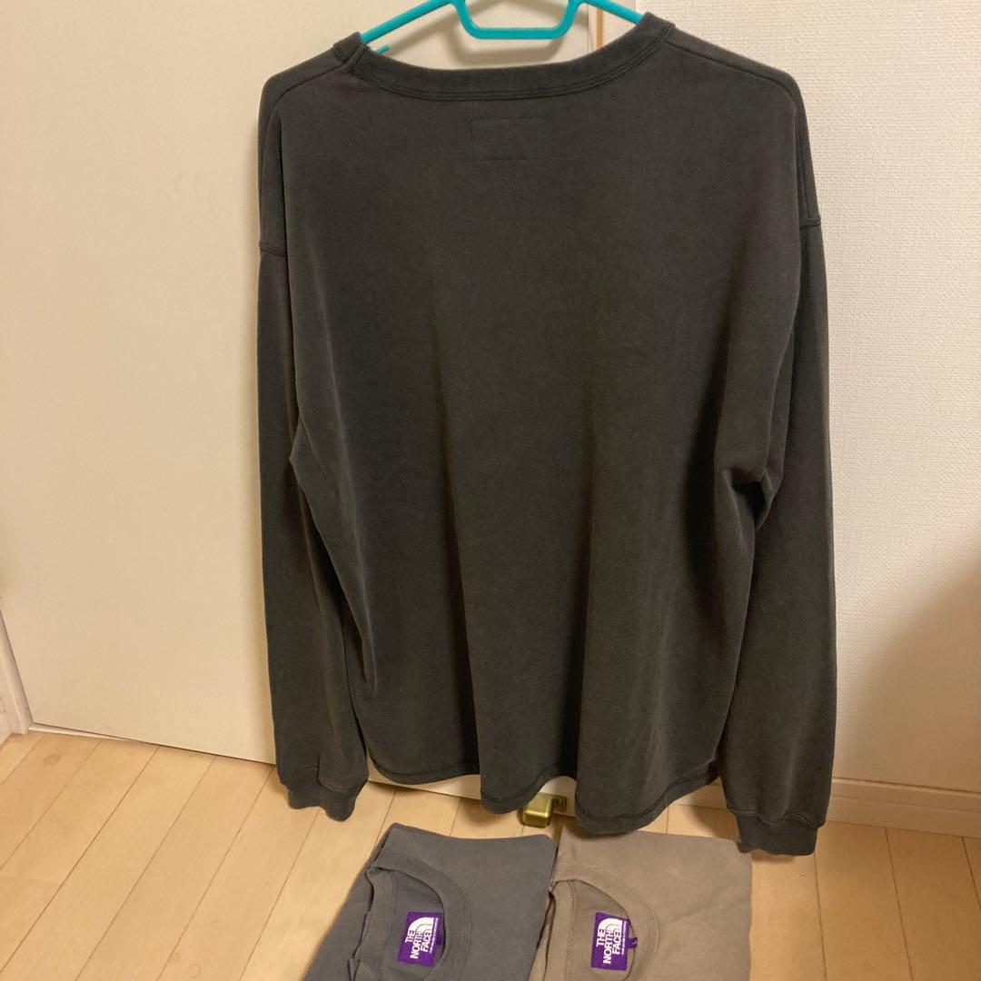 ノースフェイスパープルレーベルフィールドロングスリーブTシャツ3枚セット