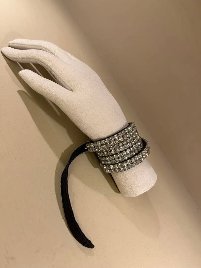 Jean Francois Mimilla レザーブレスレット/ バングル