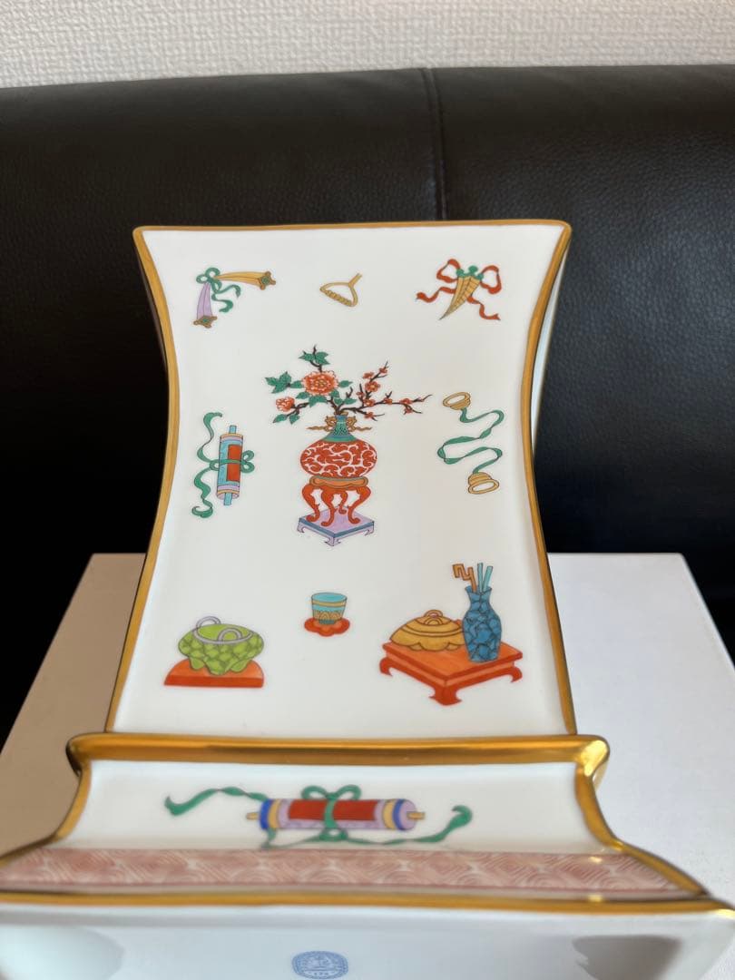 超貴重 ヘレンド シノワズリ 宝づくし 花瓶 飾り物 中国趣味