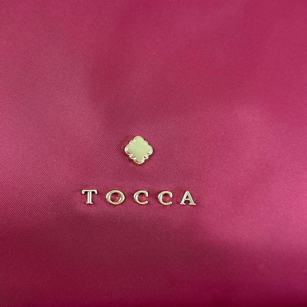 TOCCA トッカ ワンショルダー トートバッグ ナイロン ワインレッド希少