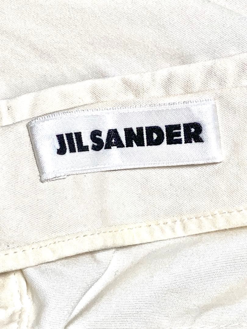 ジルサンダー　ジップデザイン　カーゴパンツ　メンズ　ワーク　ポケット　メンズ