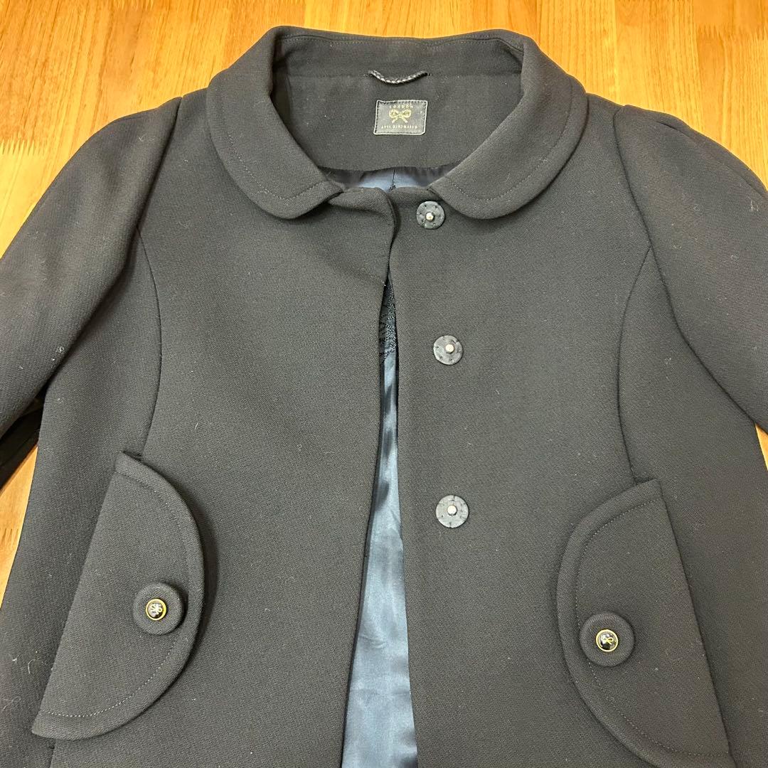 値下げ♪ アニヤハインドマーチ ラビットファー付き ロングコート