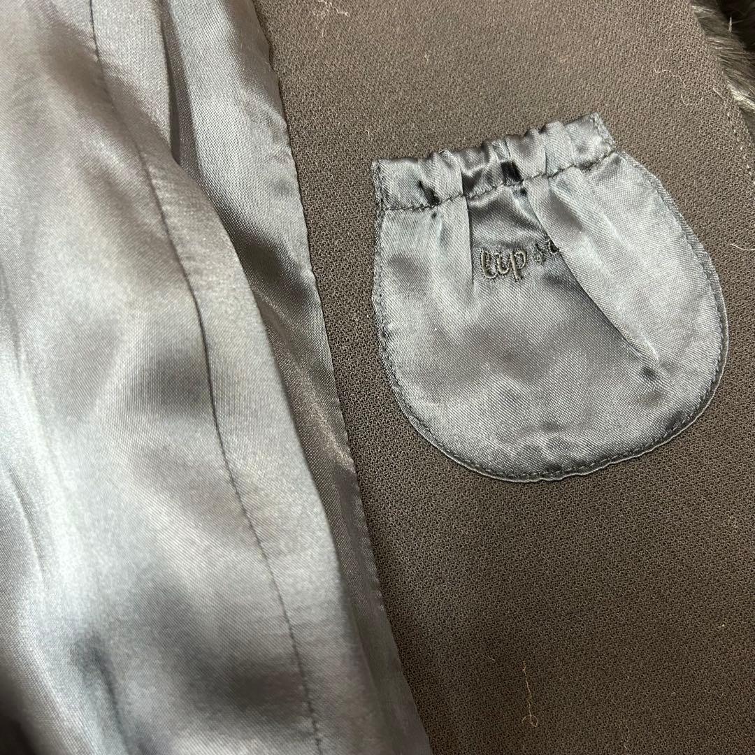 値下げ♪ アニヤハインドマーチ ラビットファー付き ロングコート